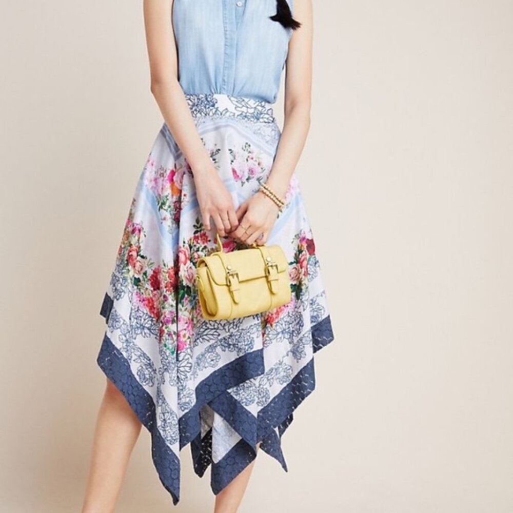 Anthropologie Geisha Designs Janna Skirt, Size 6